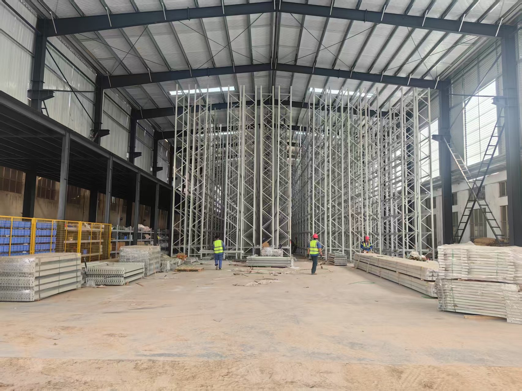 公司半成品倉庫進行智能化立體倉儲改造